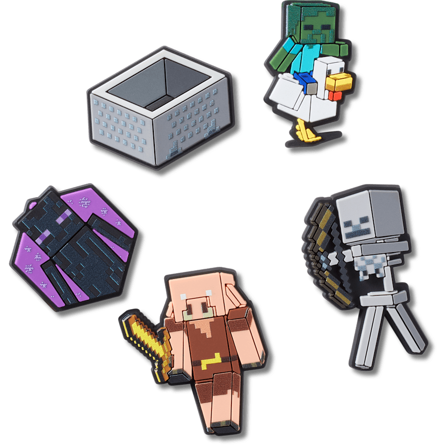 Crocs|Minecraft 5 Pack Jibbitz™ charms