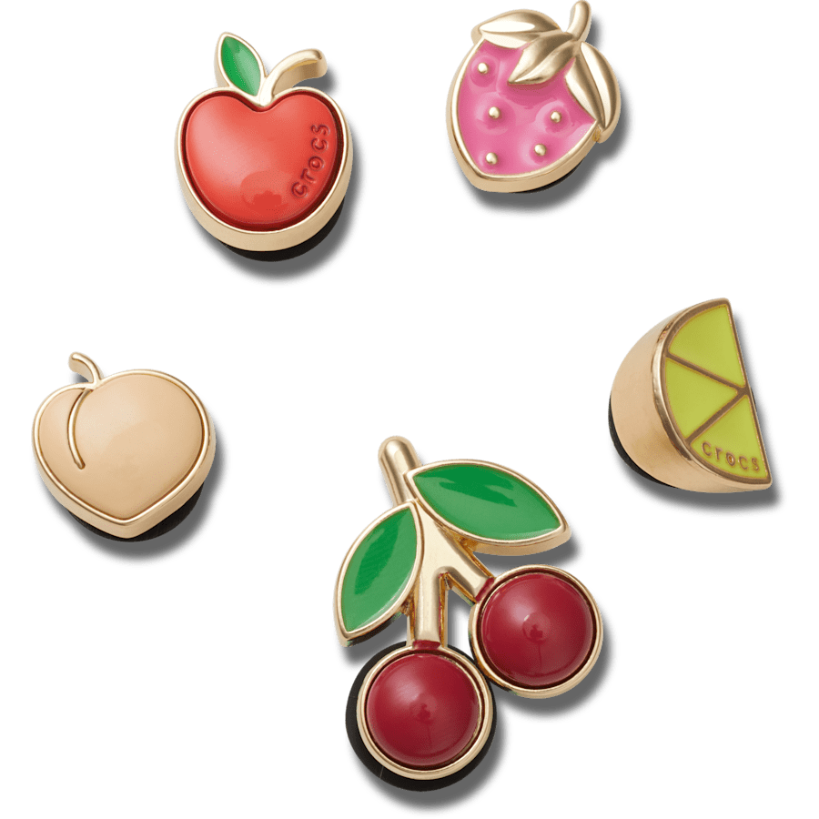 Crocs|Elevated Fruits 5 Pack Jibbitz™ charms