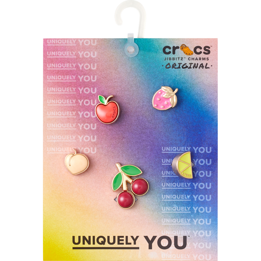 Crocs|Elevated Fruits 5 Pack Jibbitz™ charms