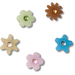 Crocs|Enlighten Flower 5 Pack Jibbitz™ charms