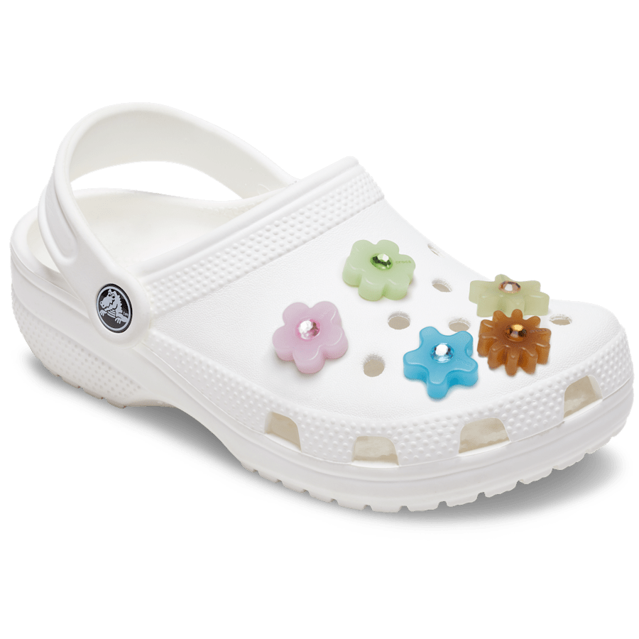 Crocs|Enlighten Flower 5 Pack Jibbitz™ charms