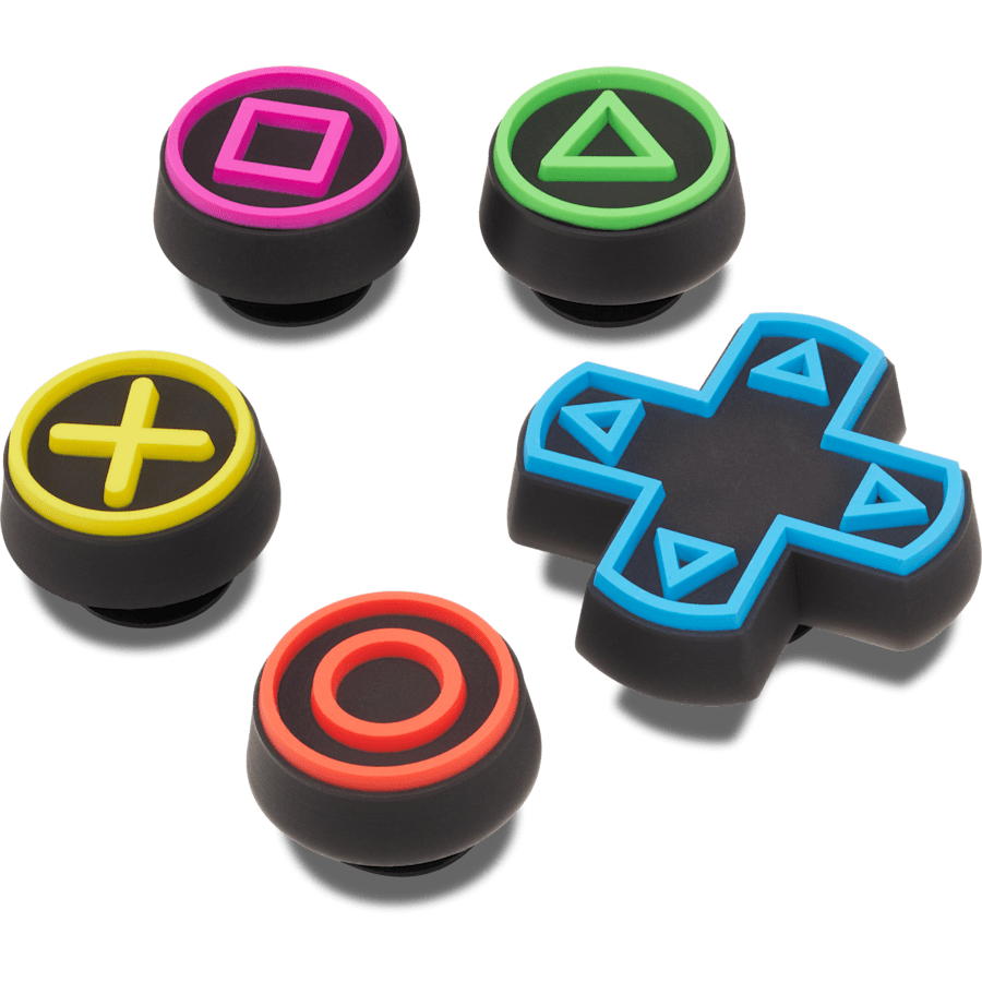 Crocs|Game Controller 5 Pack Jibbitz™ charms