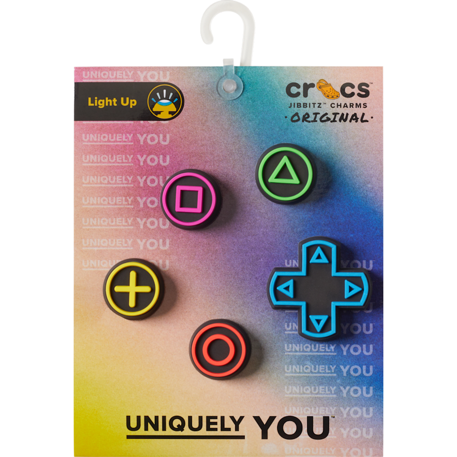 Crocs|Game Controller 5 Pack Jibbitz™ charms