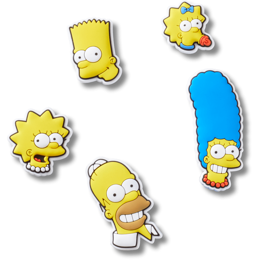 Crocs|The Simpsons 5 Pack Jibbitz™ charms