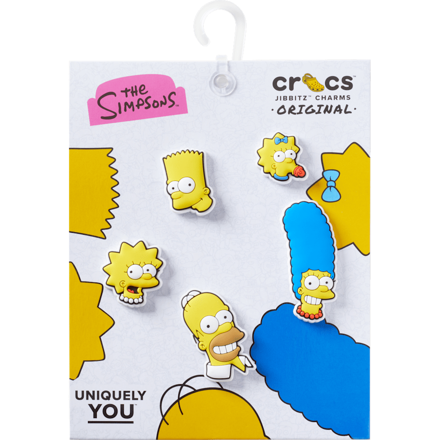 Crocs|The Simpsons 5 Pack Jibbitz™ charms