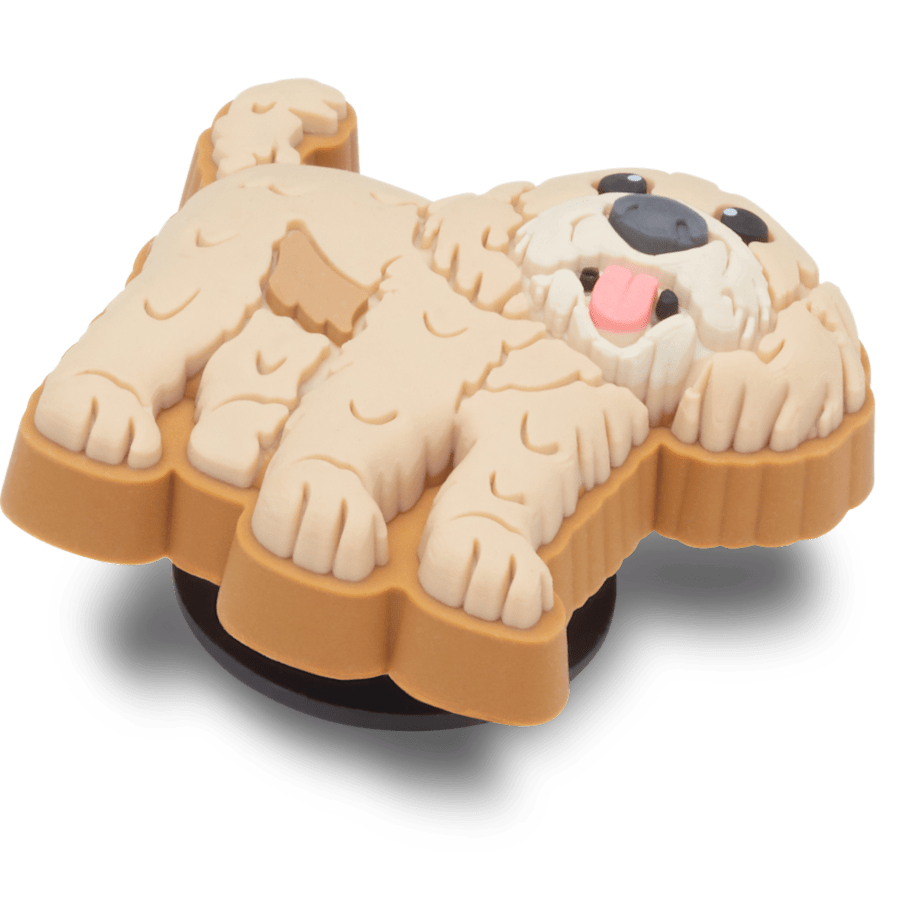 Crocs|b'Golden Doodle Puppy Jibbitz Shoe Charm'