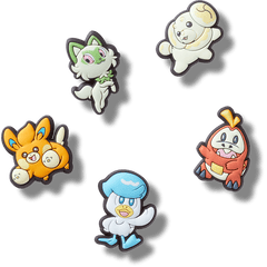 Crocs|Pokemon Paldea 5 Pack Jibbitz™ charms