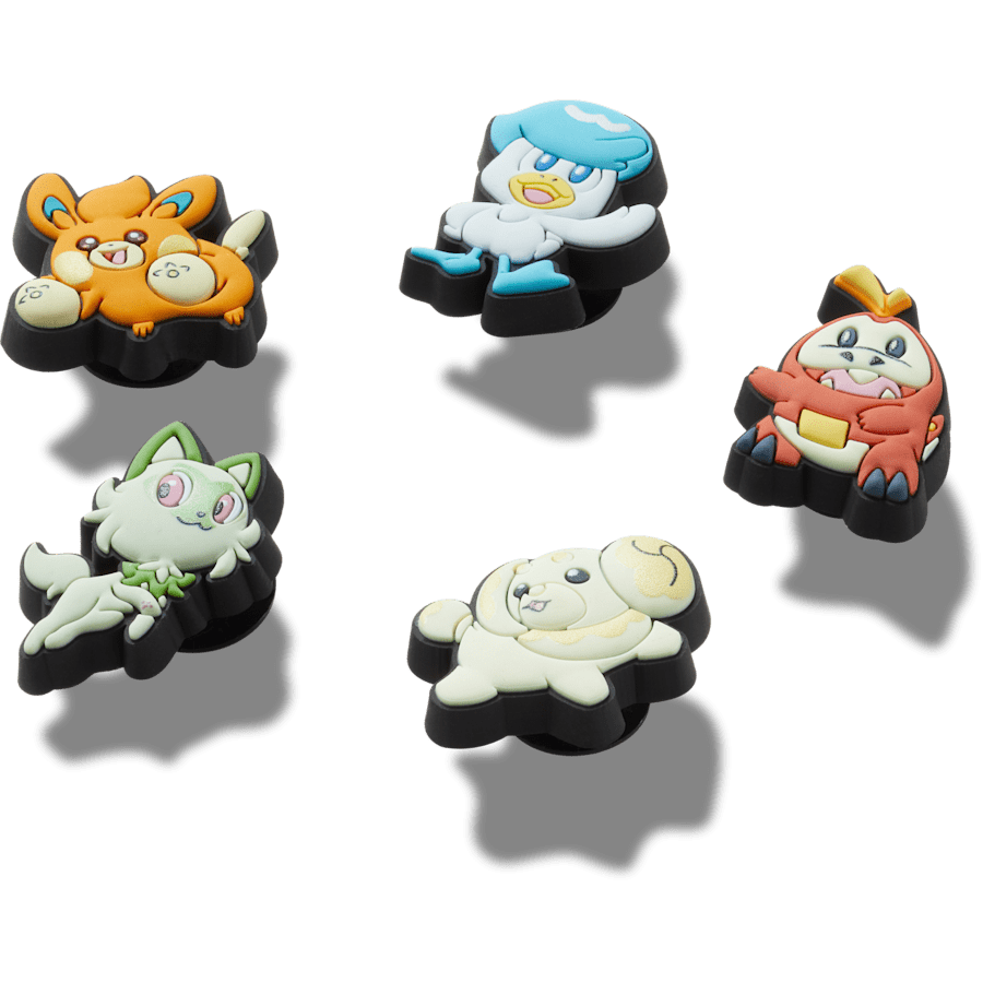 Crocs|Pokemon Paldea 5 Pack Jibbitz™ charms