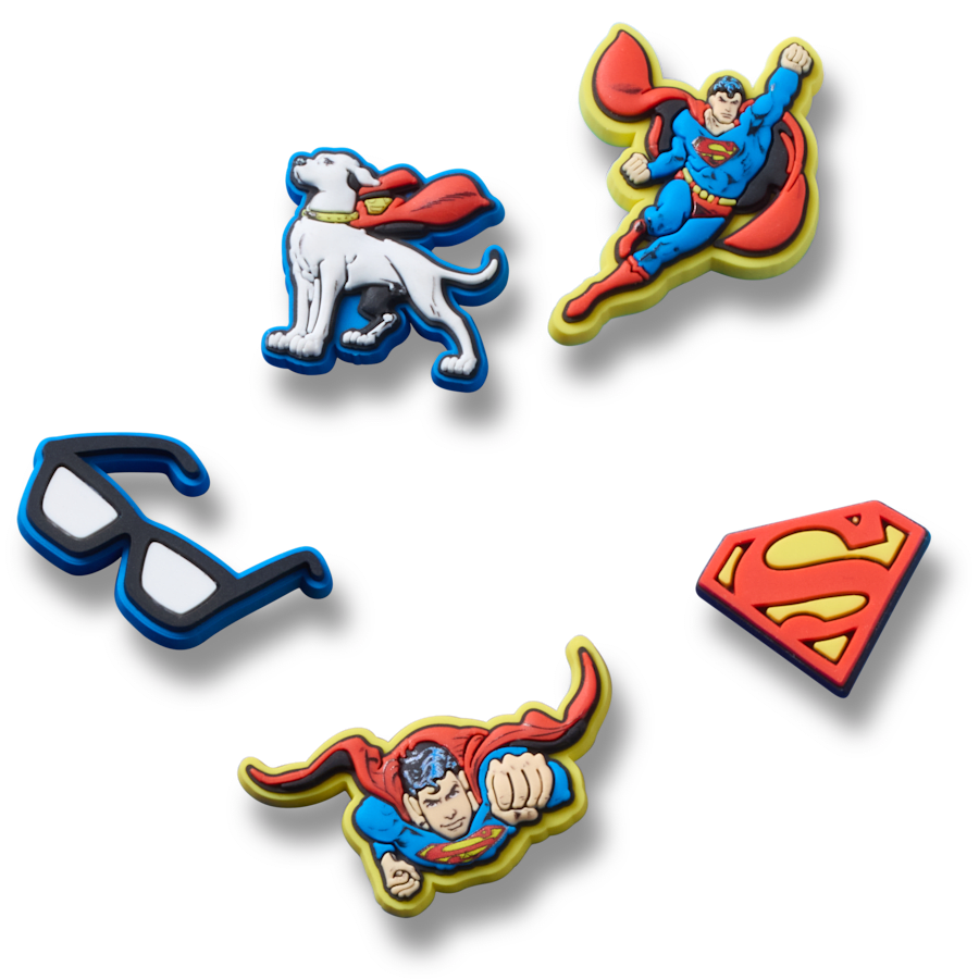 Crocs|Superman 5 Pck Jibbitz™ charms