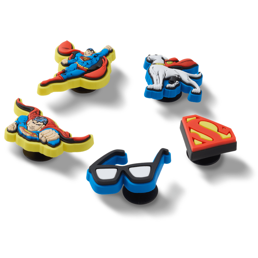 Crocs|Superman 5 Pck Jibbitz™ charms