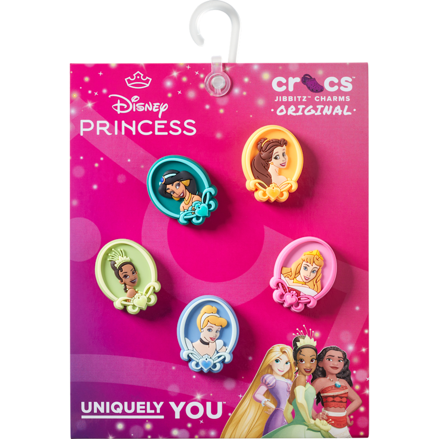 Crocs|Disney Princess 5 Pack Jibbitz™ charms