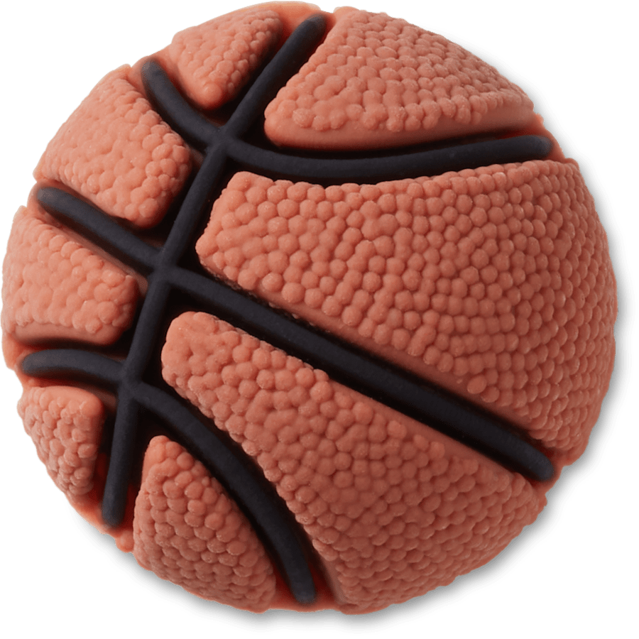 Crocs|Textured Basketball Jibbitz™ charms