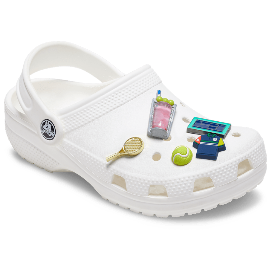 Crocs|Day at The Tennis Court 5 Pack Jibbitz™ charms