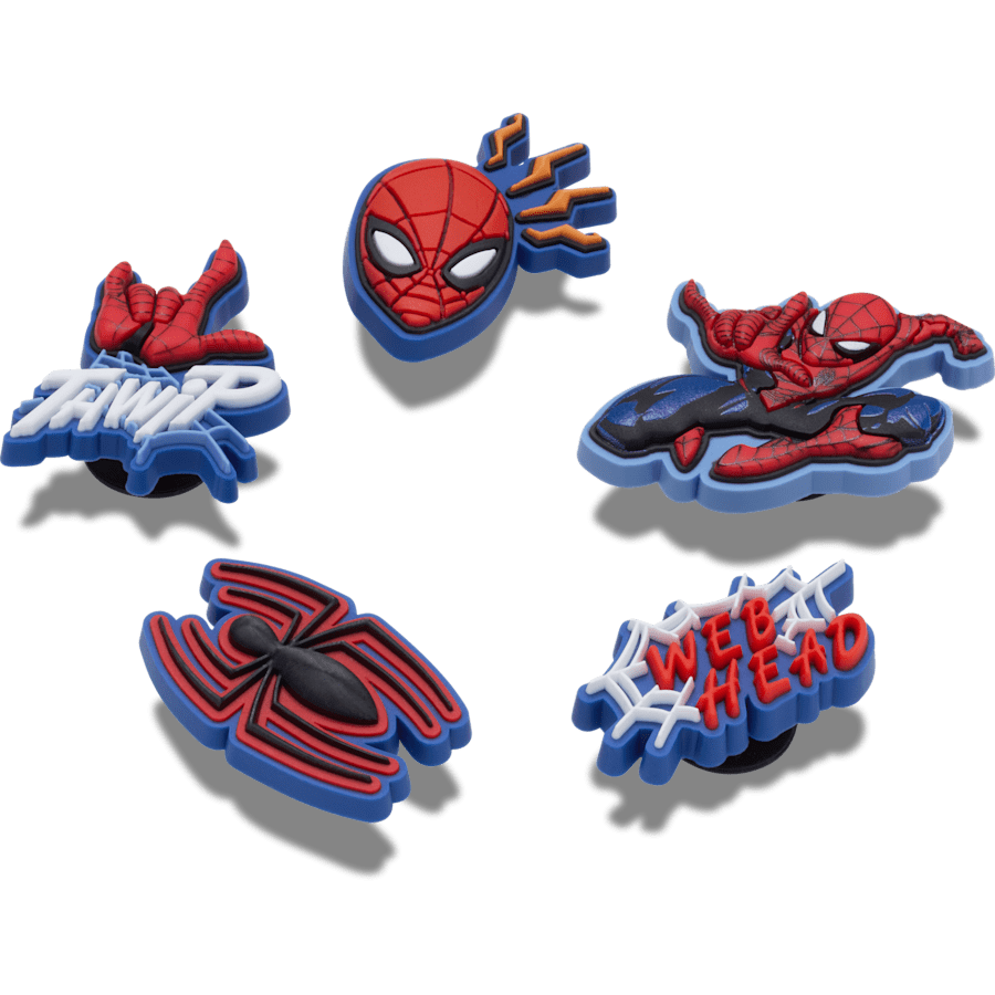 Crocs|Spiderman 5 Pack Jibbitz™ charms