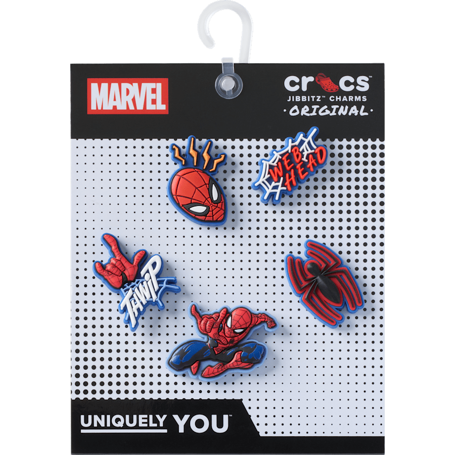 Crocs|Spiderman 5 Pack Jibbitz™ charms