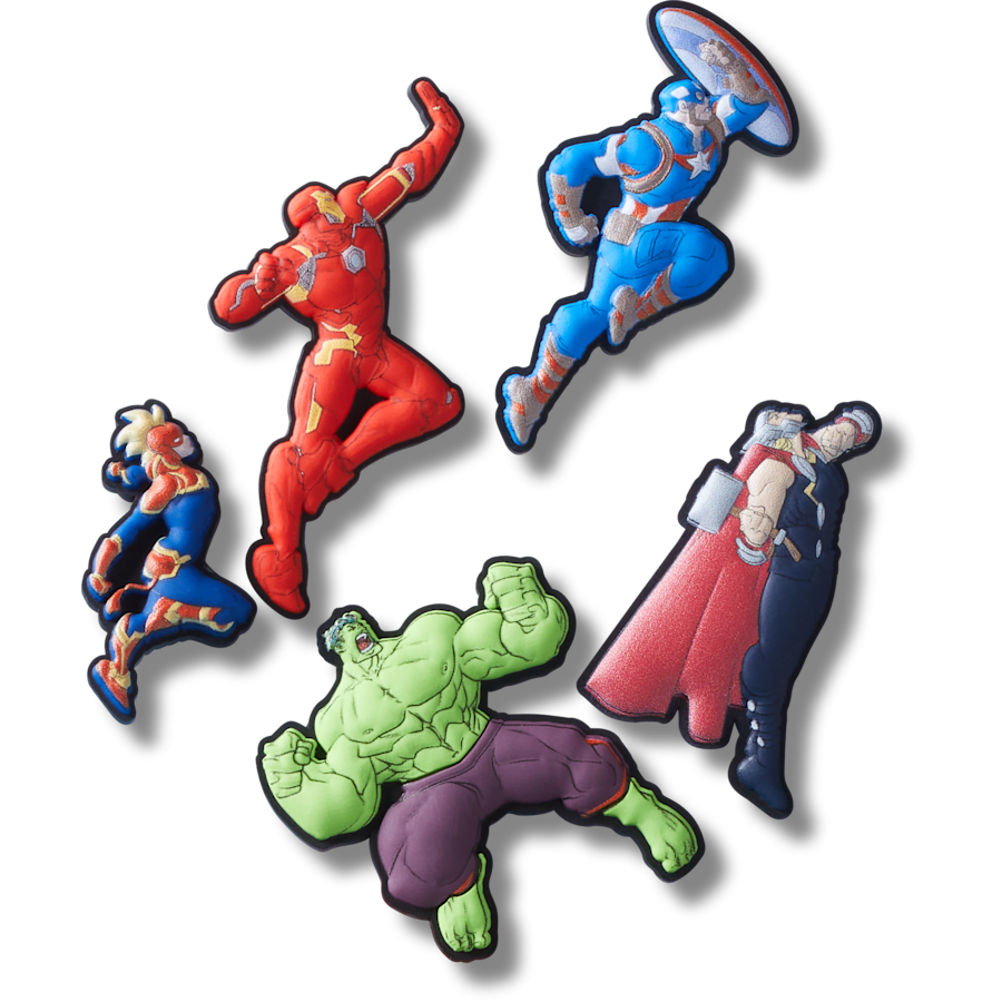 Crocs|Avengers Heroes 5PCk Jibbitz™ charms