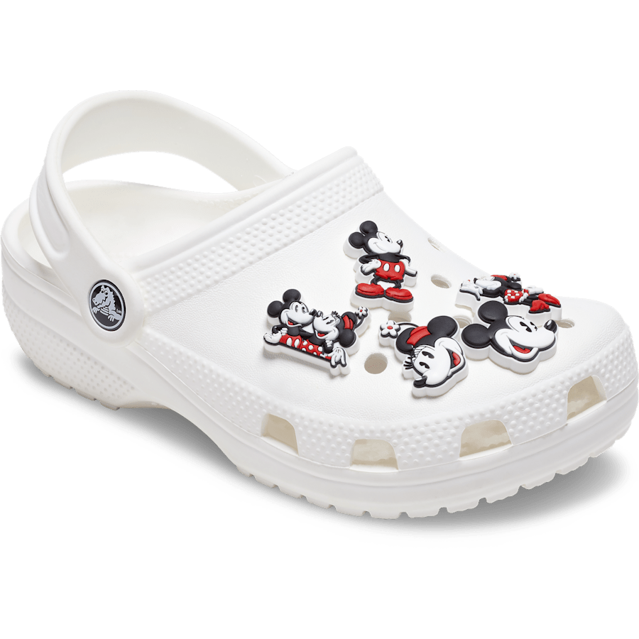 Crocs|Mickey and Minnie PVC 5 Pack Jibbitz™ charms