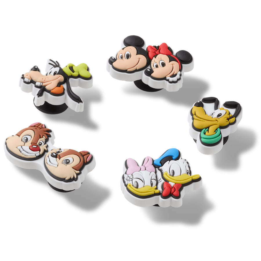 Crocs|Mickey and Friends PVC 5 Pack Jibbitz™ charms