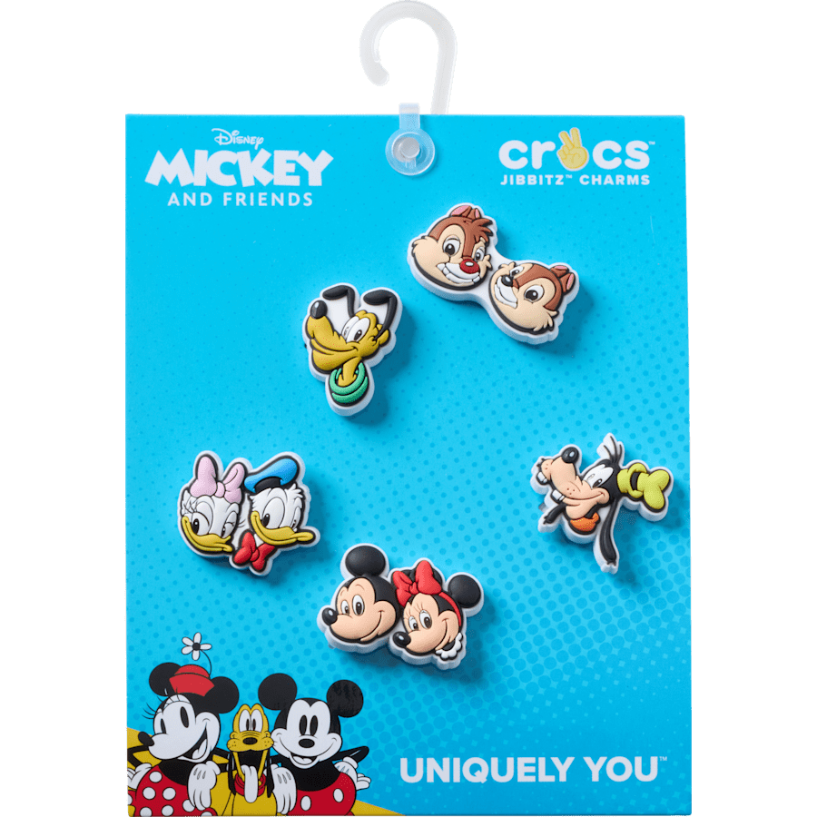Crocs|Mickey and Friends PVC 5 Pack Jibbitz™ charms