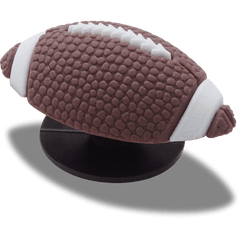 Crocs|Textured Football Jibbitz™ charms