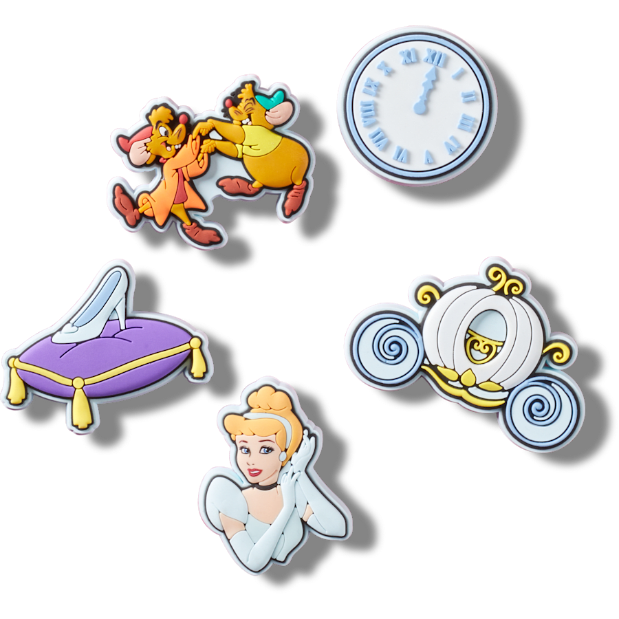 Crocs|Cinderella 5 Pack Jibbitz™ charms