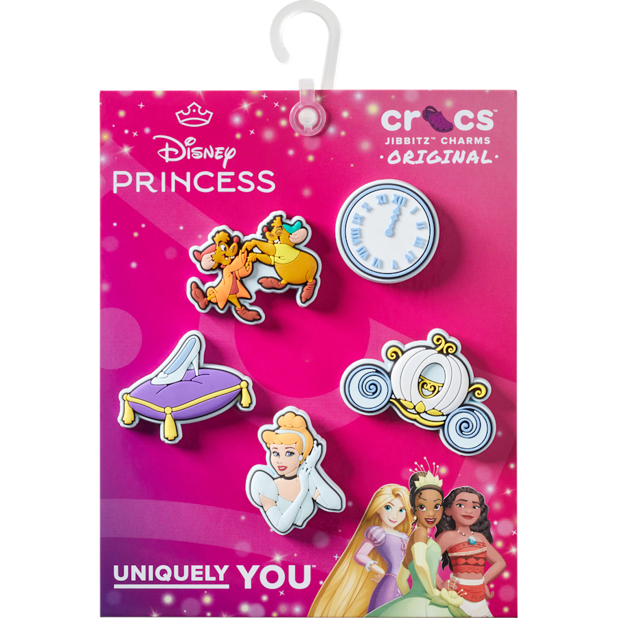 Crocs|Cinderella 5 Pack Jibbitz™ charms
