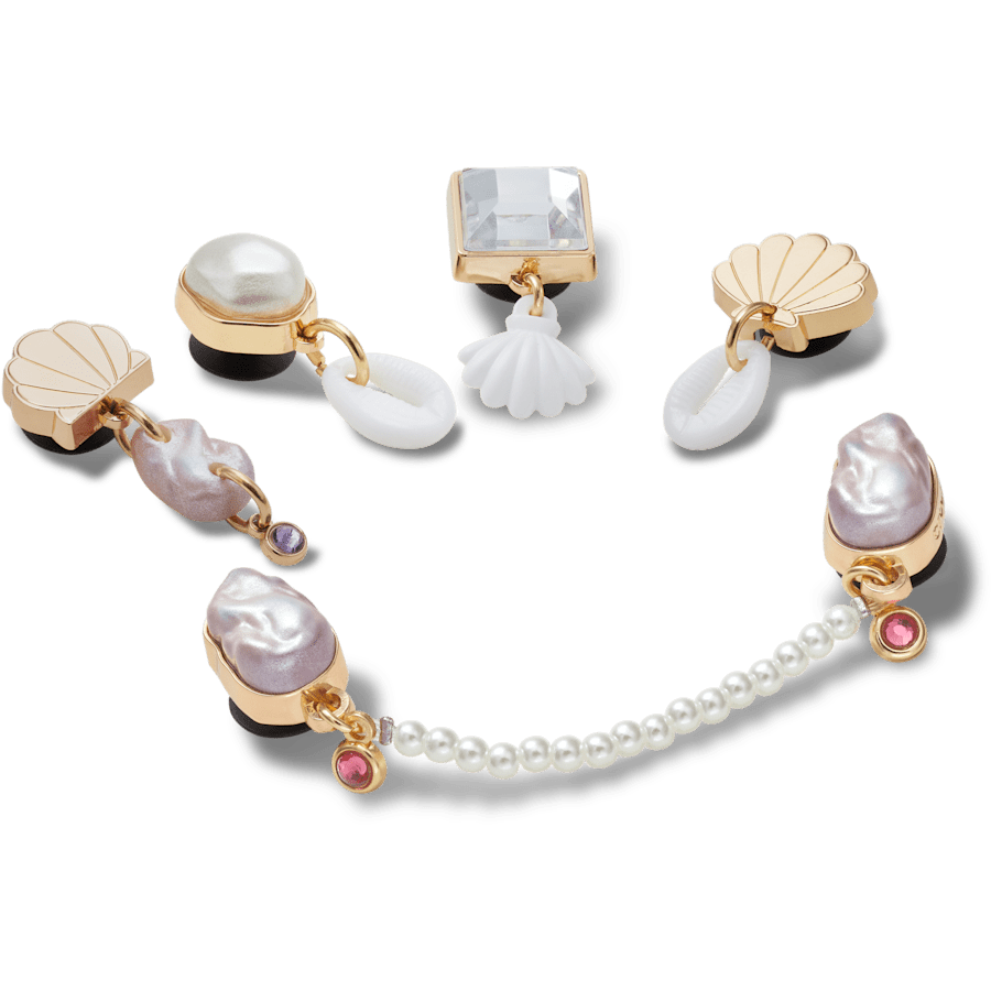 Crocs|Elevated Pearl 5 Pack Jibbitz™ charms