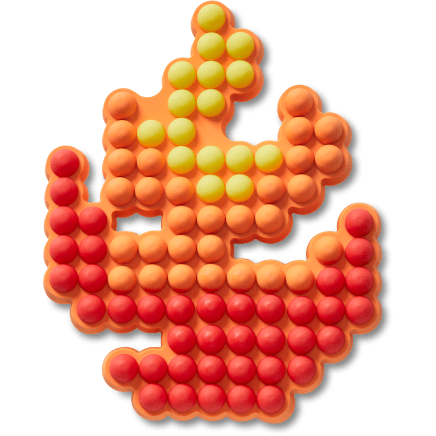 Crocs|Beaded Flame Jibbitz™ charms