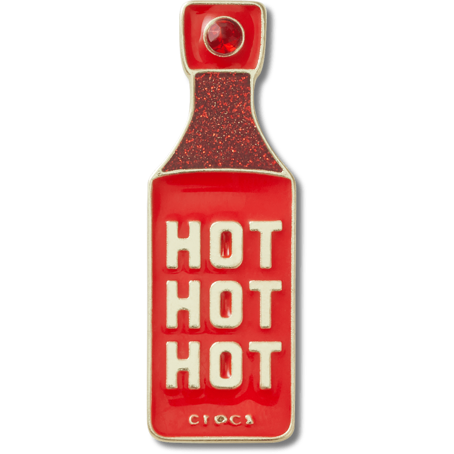 Crocs|Gold Hot Hot Hot Sauce Jibbitz™ charms