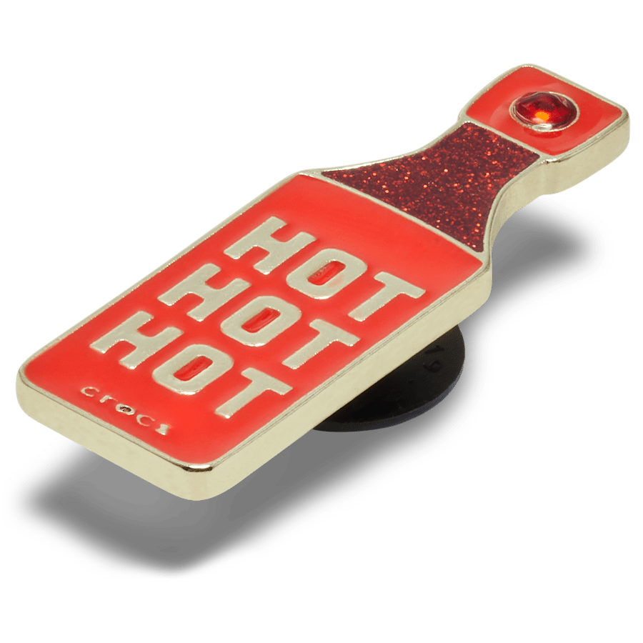 Crocs|Gold Hot Hot Hot Sauce Jibbitz™ charms