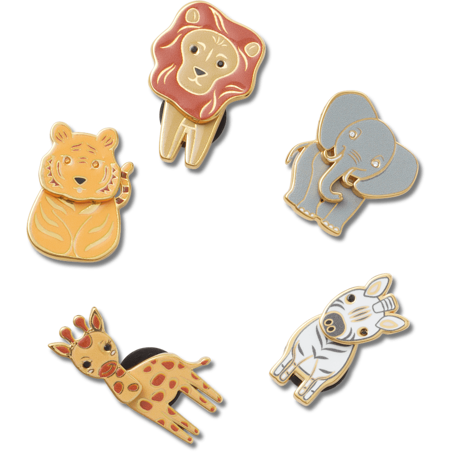 Crocs|Enamel Safari 5 Pack Jibbitz™ charms