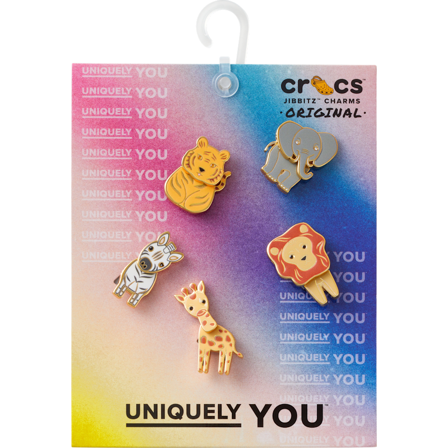 Crocs|Enamel Safari 5 Pack Jibbitz™ charms