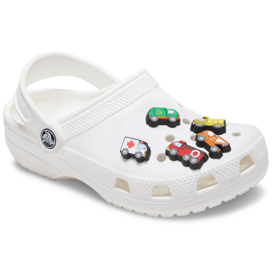 Crocs|Tiny Work Trucks 5 Pack Jibbitz™ charms