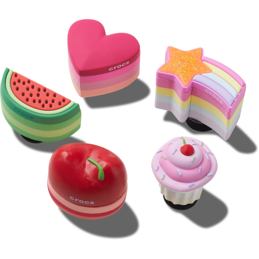 Crocs|Stacked Sweets 5 Pack Jibbitz™ charms