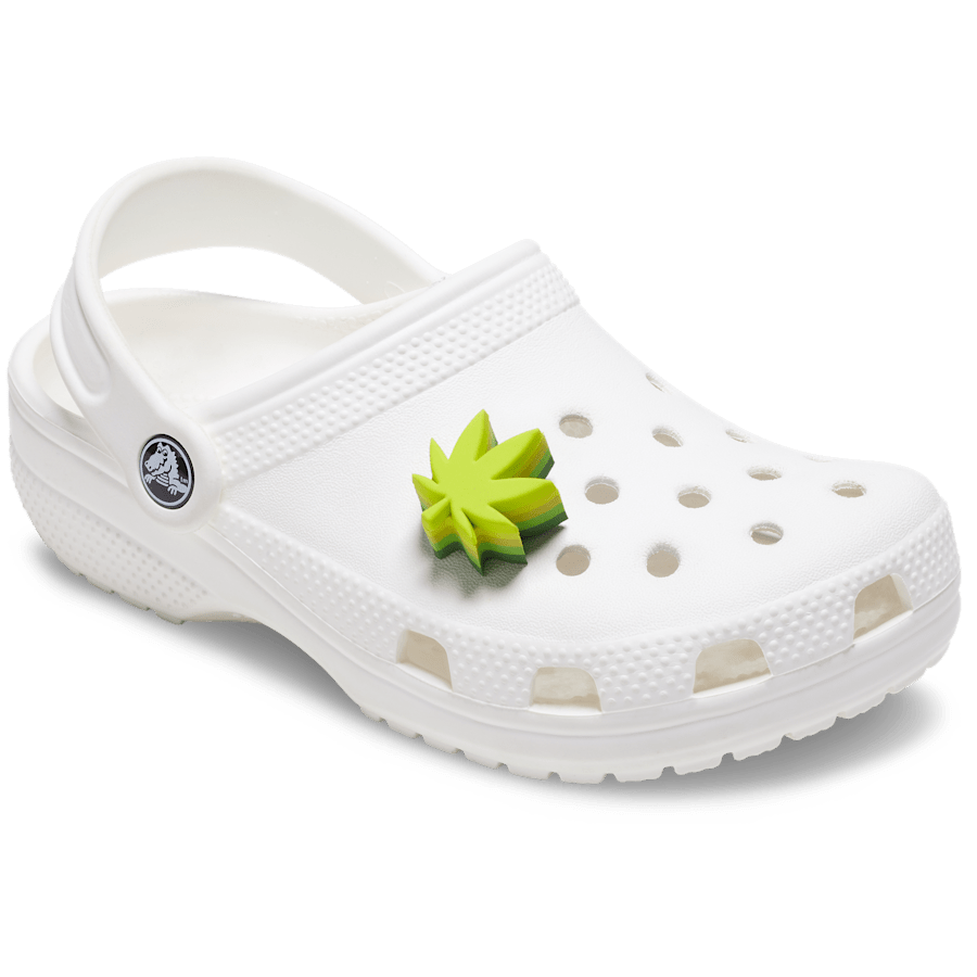 Crocs|Stacked Hemp Leaf Jibbitz™ charms