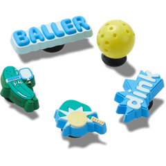 Crocs|Pickle Ball 5 Pack Jibbitz™ charms