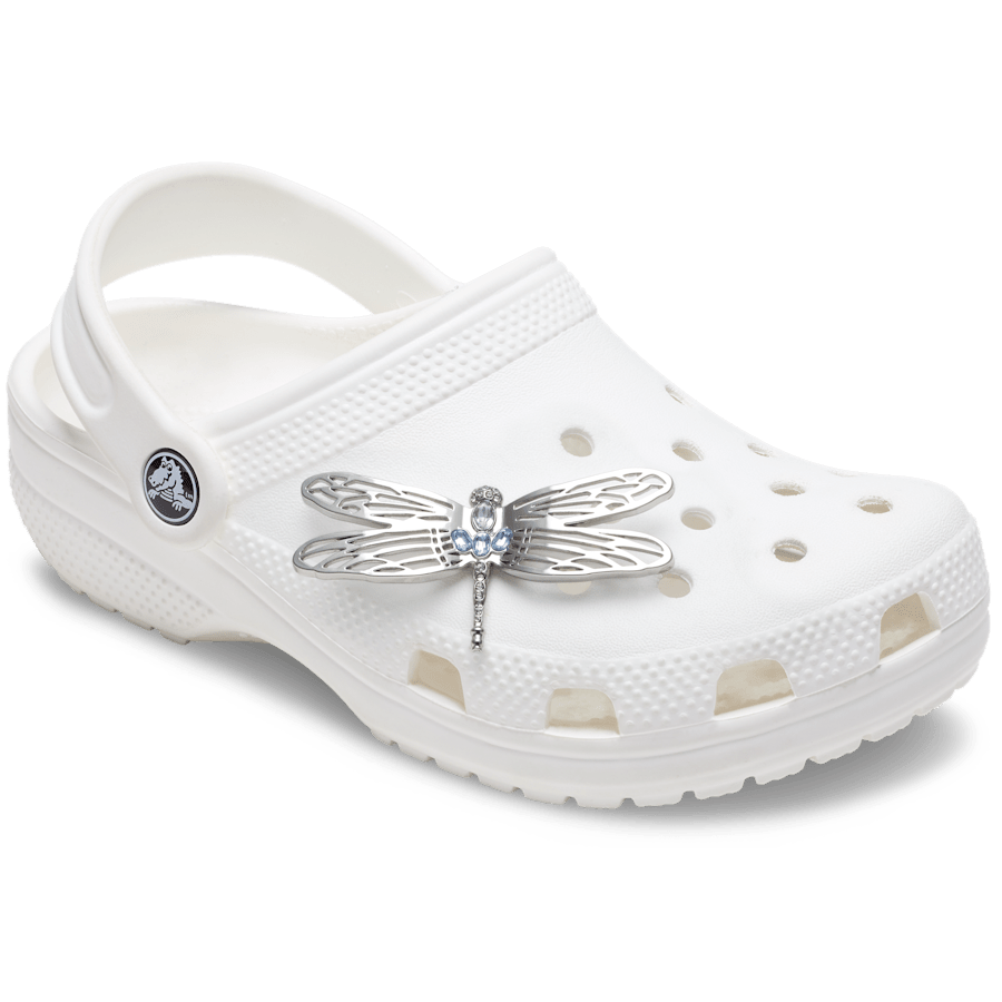 Crocs|Silver Dragonfly Jibbitz™ charms