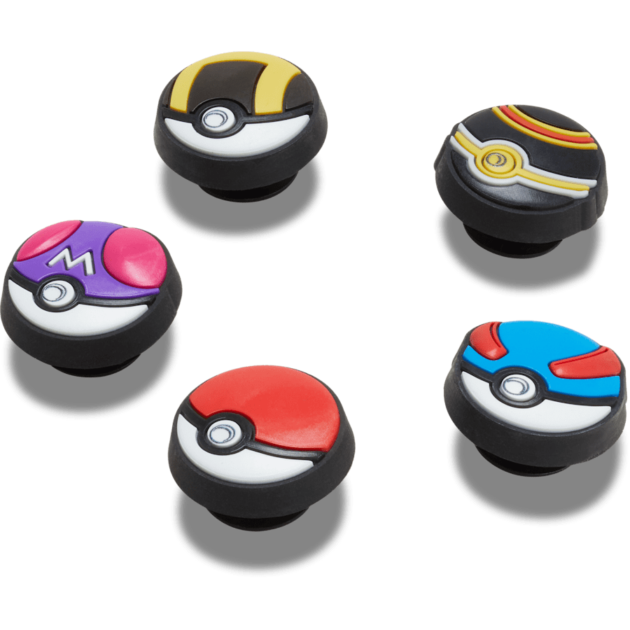 Crocs|Poke Ball 5 Pack Jibbitz™ charms