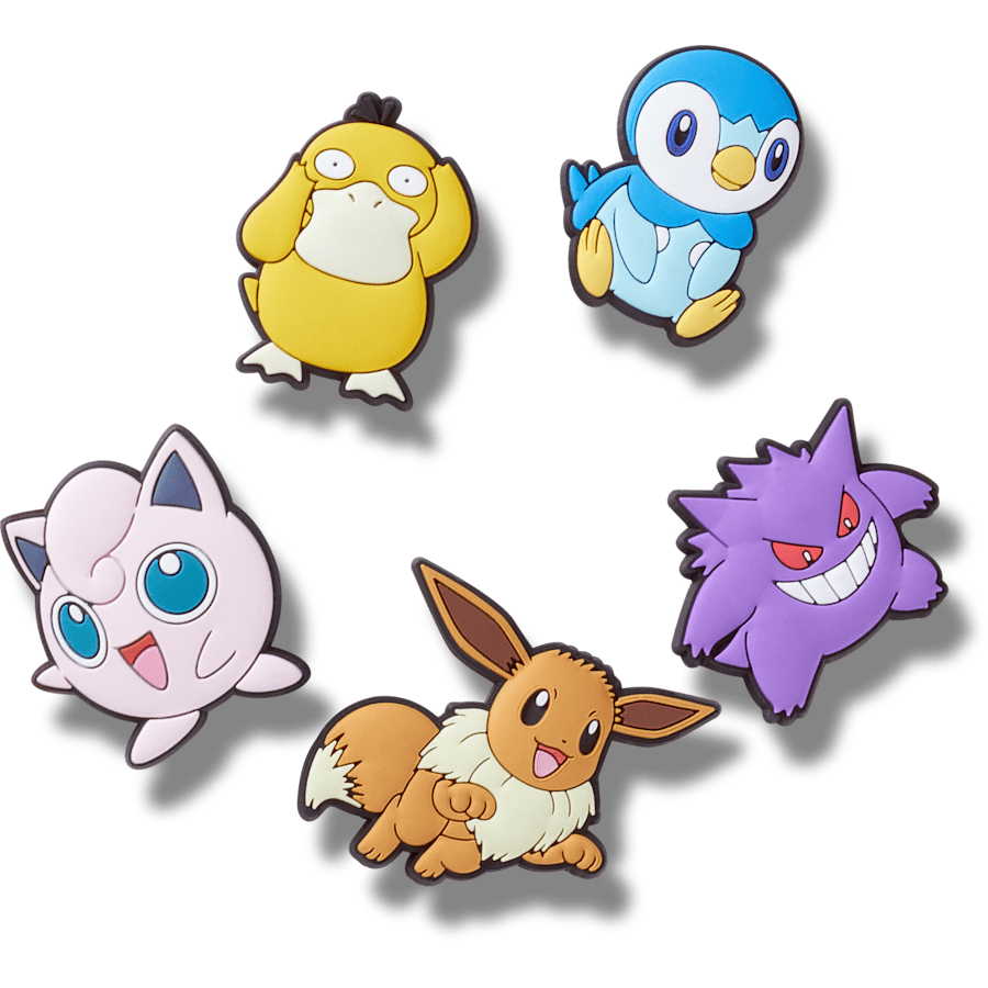 Crocs|Pokemon Assrtd 5 Pck Jibbitz™ charms
