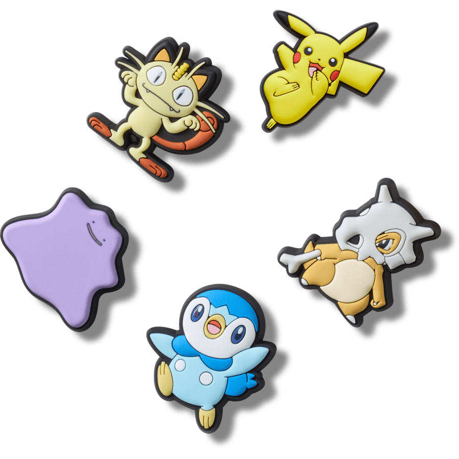 Crocs|Pokemon Variety 5 Pck Jibbitz™ charms