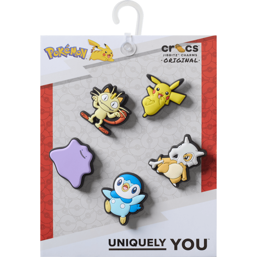 Crocs|Pokemon Variety 5 Pck Jibbitz™ charms