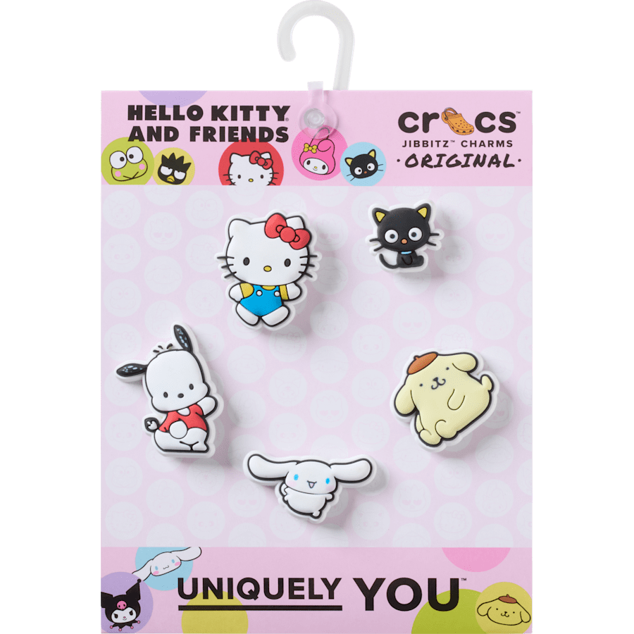 Crocs|HK Friends 5 Pack Jibbitz™ charms