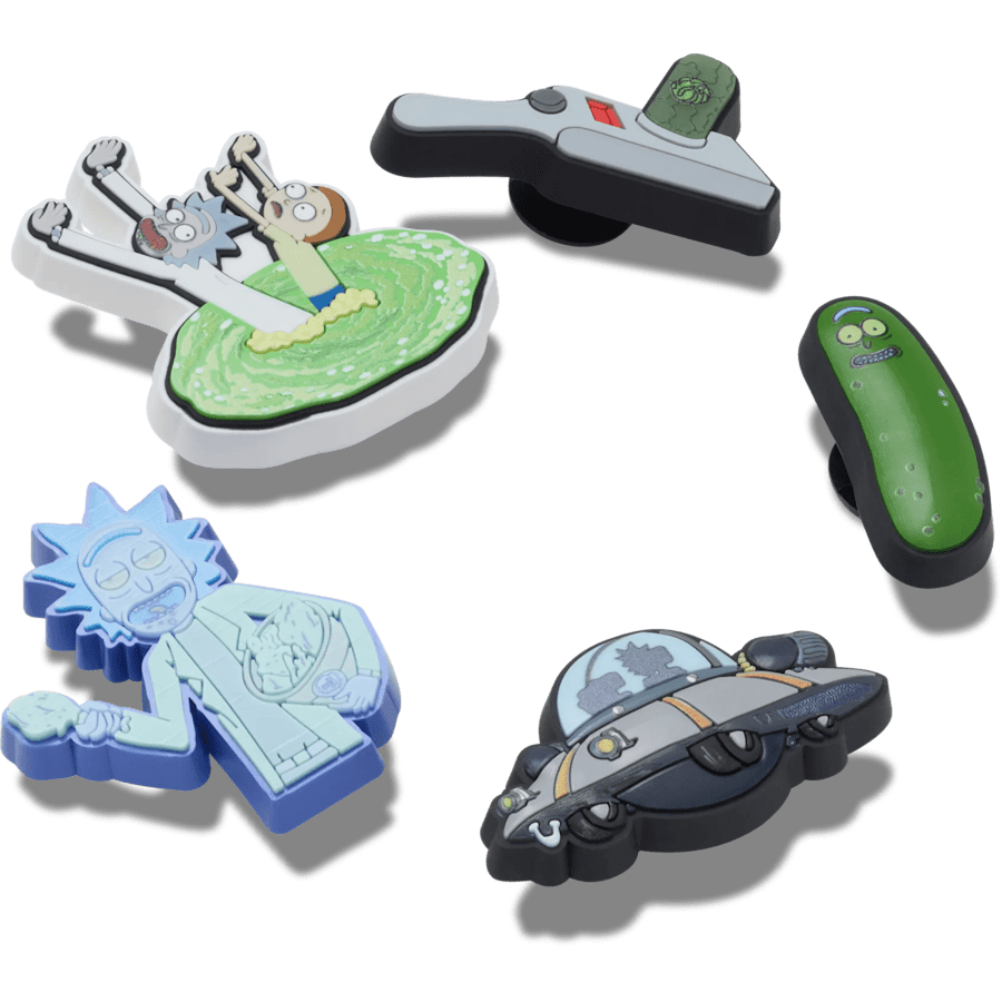Crocs|Rick and Morty 5 Pack Jibbitz™ charms