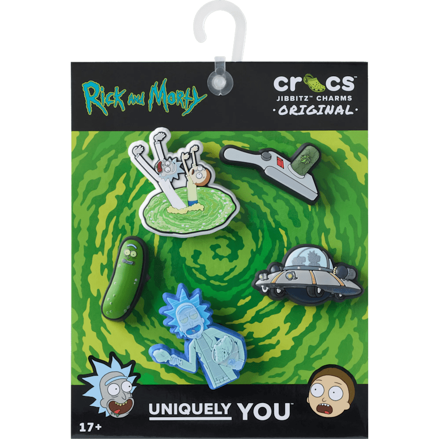 Crocs|Rick and Morty 5 Pack Jibbitz™ charms
