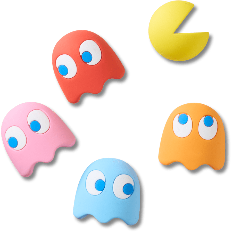 Crocs|Pacman II 5 Pack Jibbitz™ charms