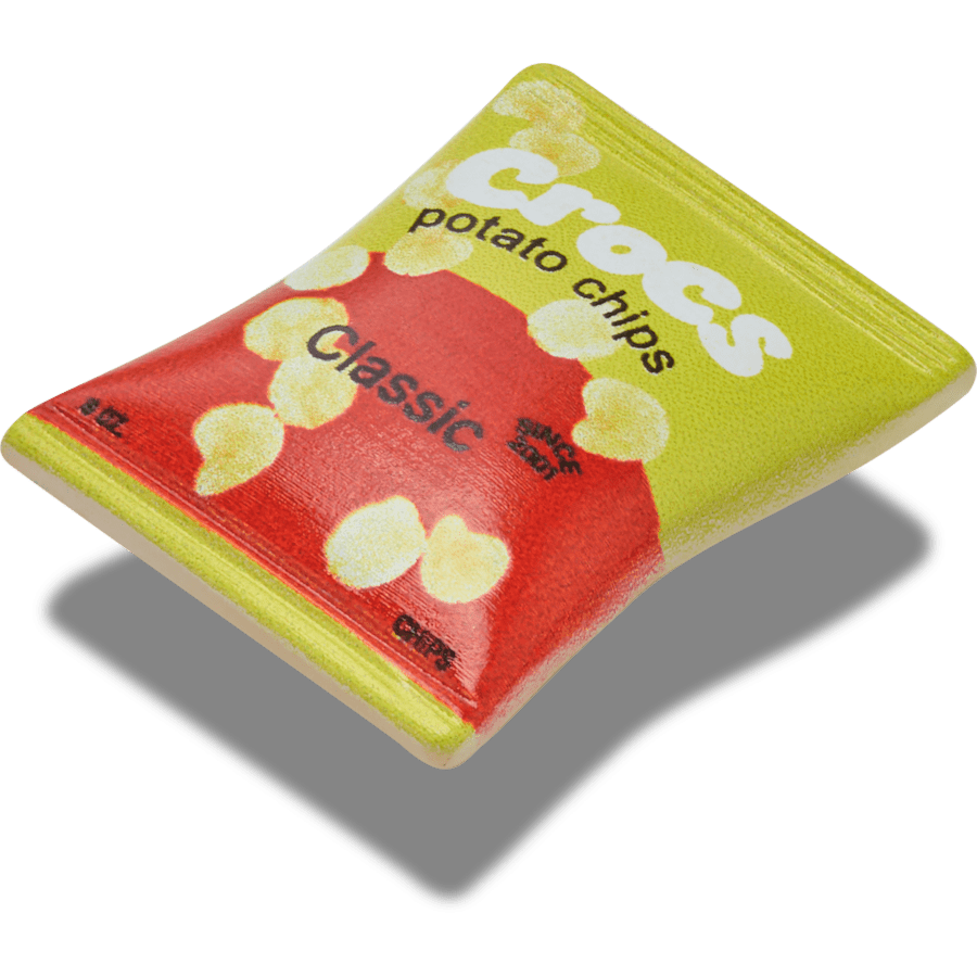 Crocs|Yellow Red Chip Bag Jibbitz™ charms