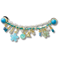Crocs|Blue Adjustable Charm Chain Jibbitz™ charms