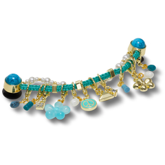 Crocs|Blue Adjustable Charm Chain Jibbitz™ charms