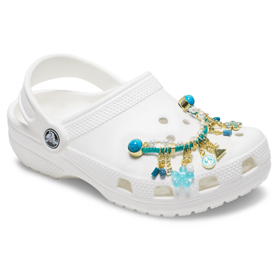 Crocs|Blue Adjustable Charm Chain Jibbitz™ charms