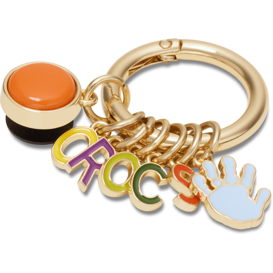 Crocs|Crafted Crocs Ring Keychain Jibbitz™ charms